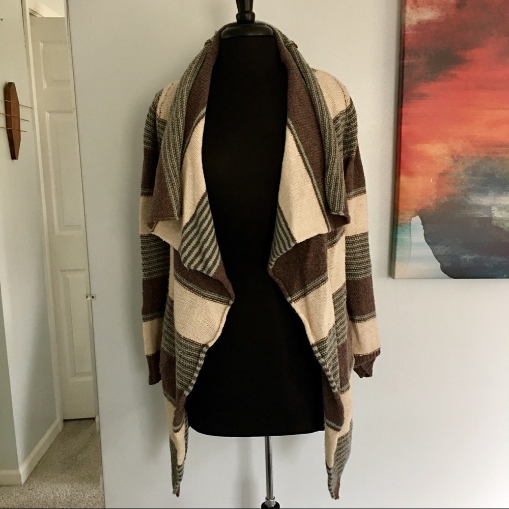 Splendid draped cardigan